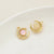 5 Pcs/Package 20 * 23Mm Alloy Artificial Pearls Rhinestones Flower Butterfly Pendant Jewelry Accessories