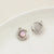 5 Pcs/Package 20 * 23Mm Alloy Artificial Pearls Rhinestones Flower Butterfly Pendant Jewelry Accessories