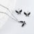 Ig Style Dragonfly Butterfly Insect Stainless Steel Electroplating Jewelry Sets