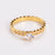 Minimalist Round Stainless Steel Electroplating Rings