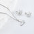 Ig Style Dragonfly Butterfly Insect Stainless Steel Electroplating Jewelry Sets