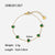 Women Ig Style Geometric Stainless Steel 18K Gold Plated Bracelets