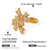 Ig Style Bowknot Bowknot Stainless Steel Electroplating Necklaces