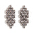 Fashion Circle Geometric Stainless Steel 18K Gold Plated Earrings